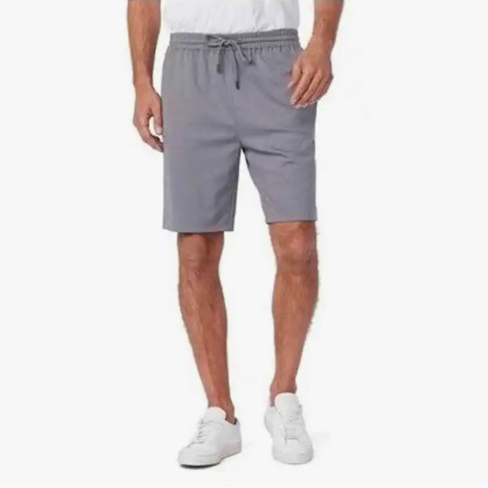 Paige Mens Bodhi French Terry Shorts in Faded Steel